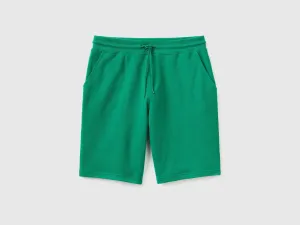 100% cotton sweat bermudas