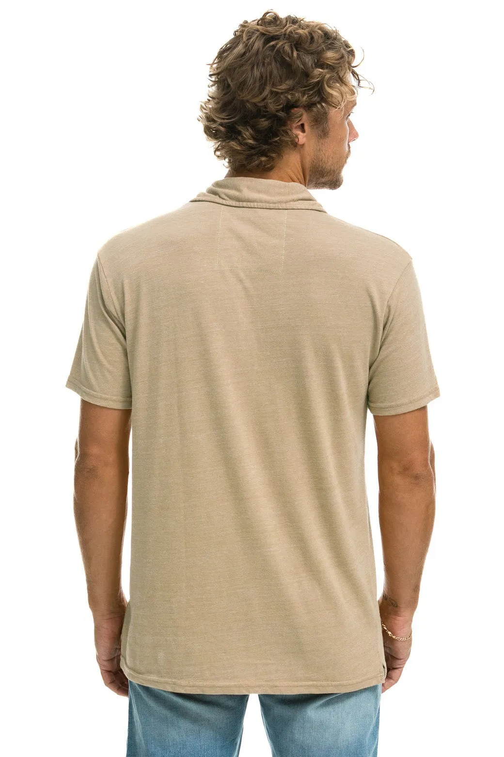 AVIATOR NATION POLO - SAND