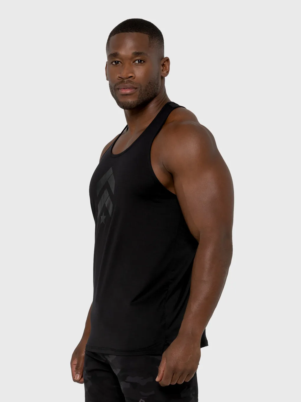 BARRY'S BLACK RACER TANK