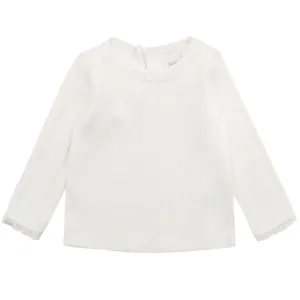 Bebe - Cloud Pointelle LS Tee