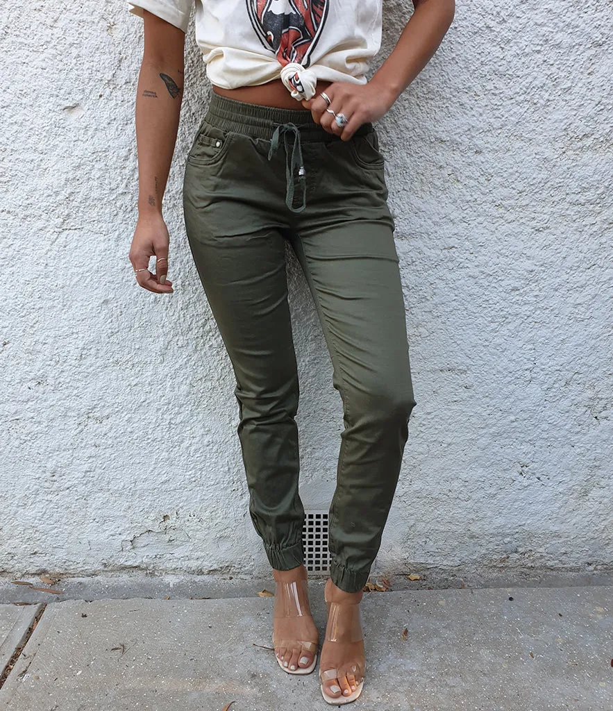 BENNY Cargo Joggers - Khaki