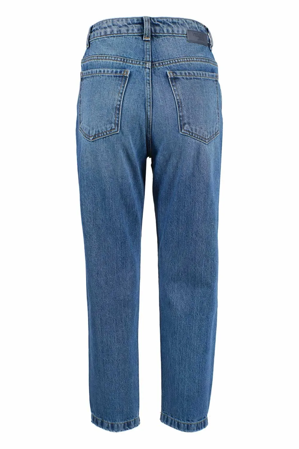 Blue Cotton Women Jeans