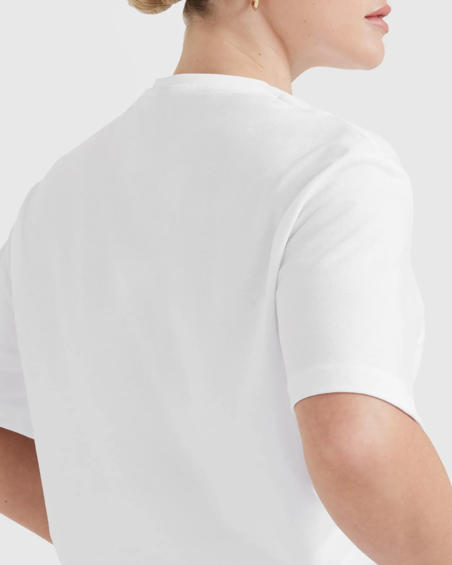 Classic Oversized Lightweight T-Shirt | White