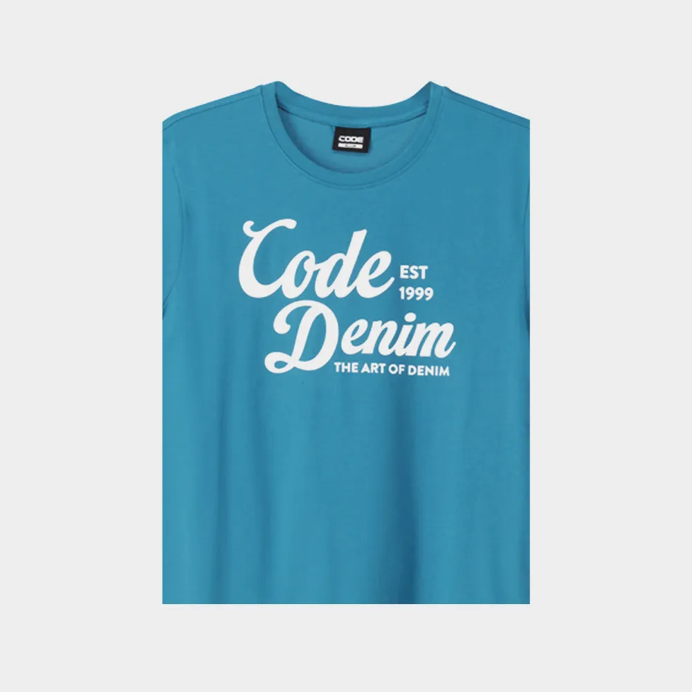 Code Mens Sleet Tee Blue/White _ 181589 _ Blue