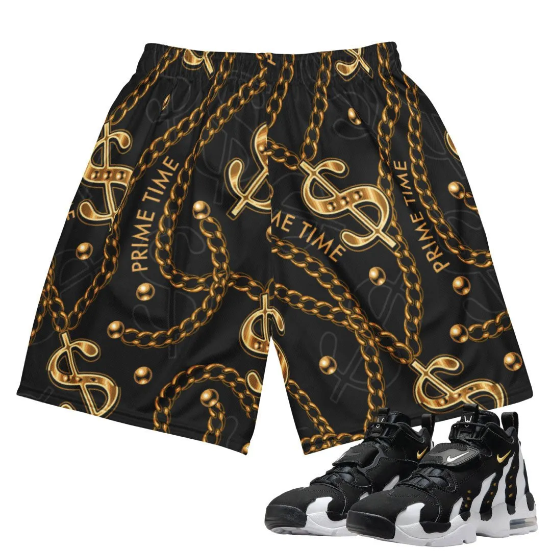 Diamond Turf Prime Time Dolla Sign Mesh Shorts