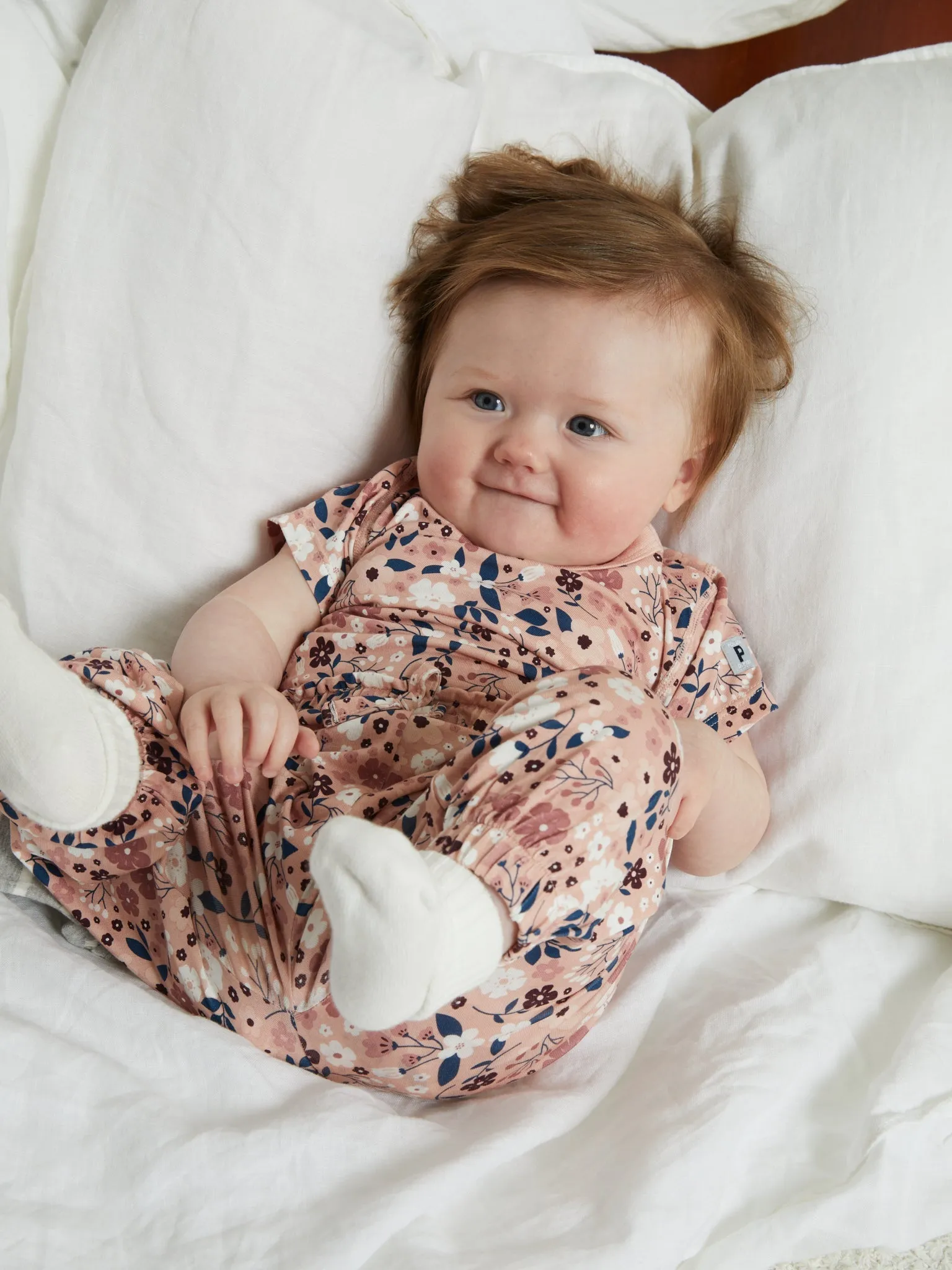 Ditsy Floral Jersey Baby Joggers