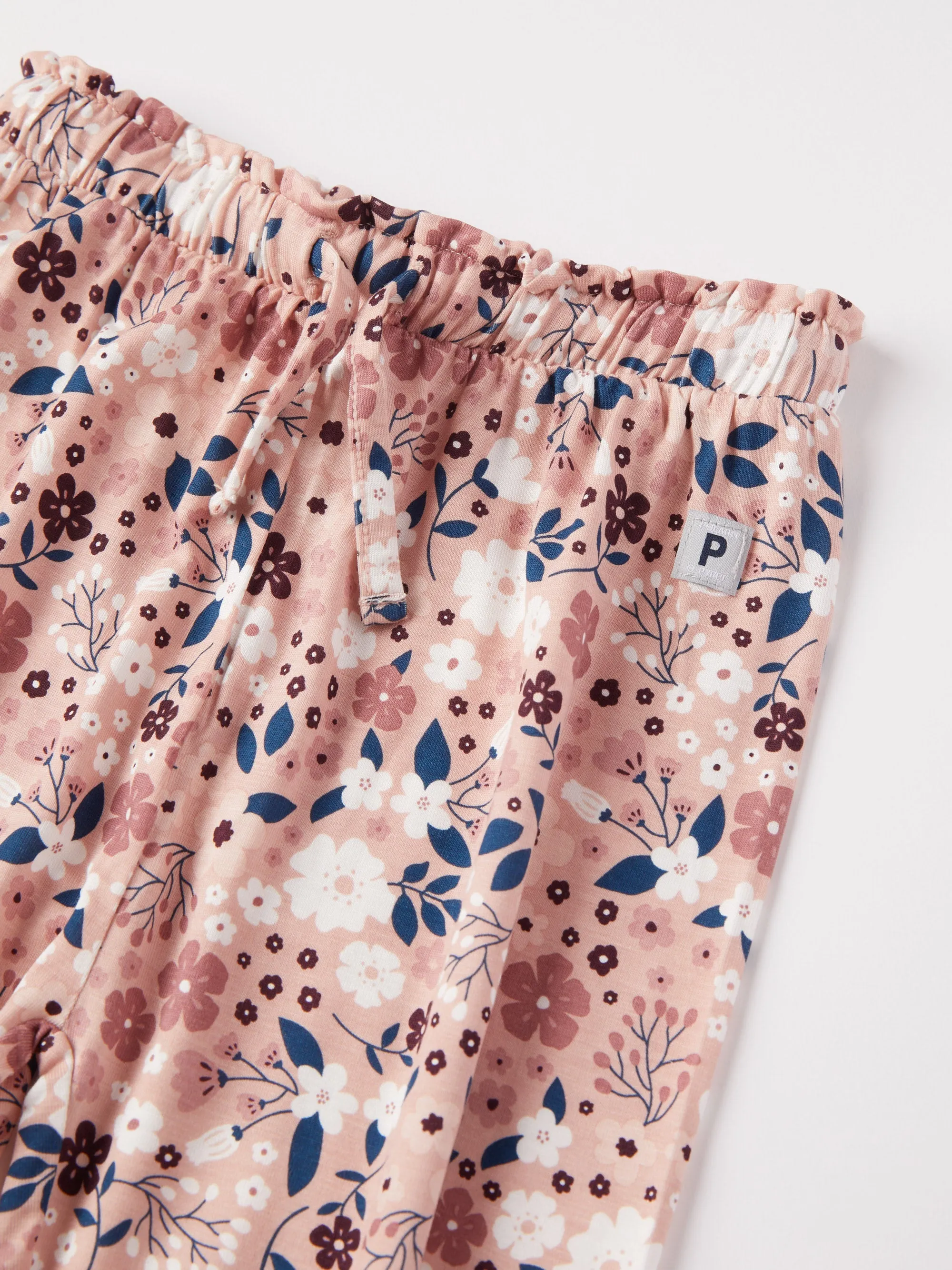 Ditsy Floral Jersey Baby Joggers