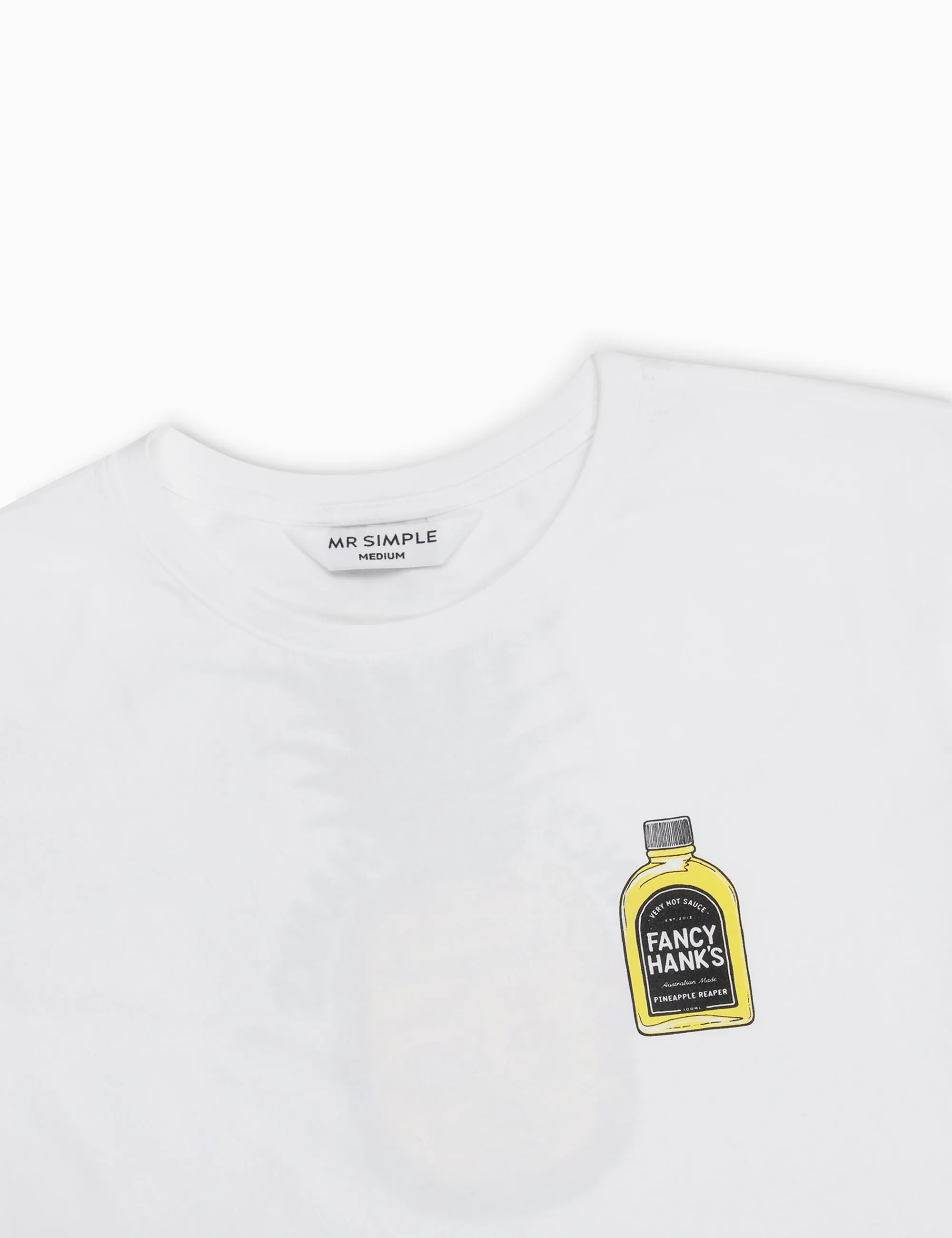 Fancy Hanks Tee - White