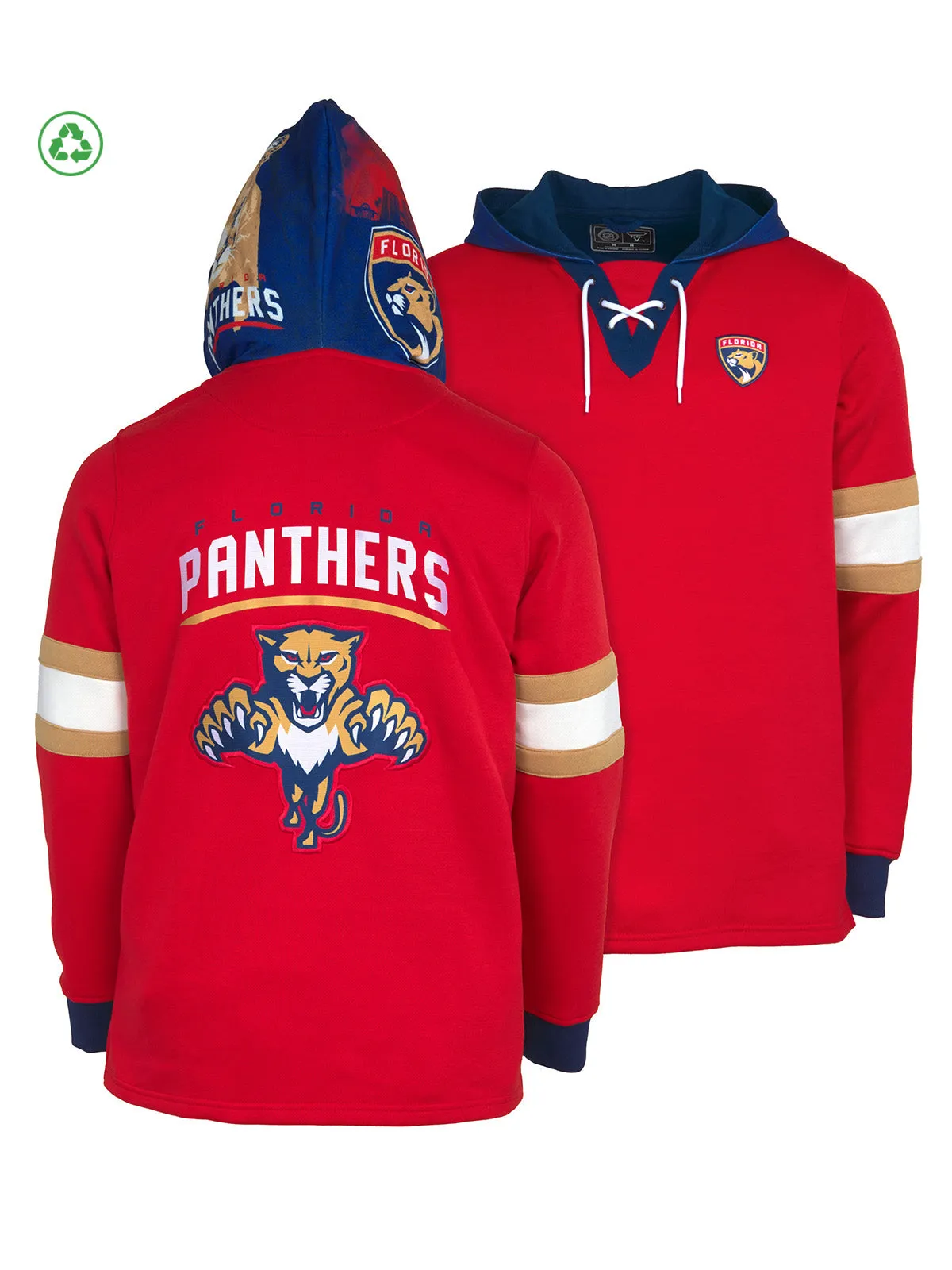 Florida Panthers Lace-Up Hoodie