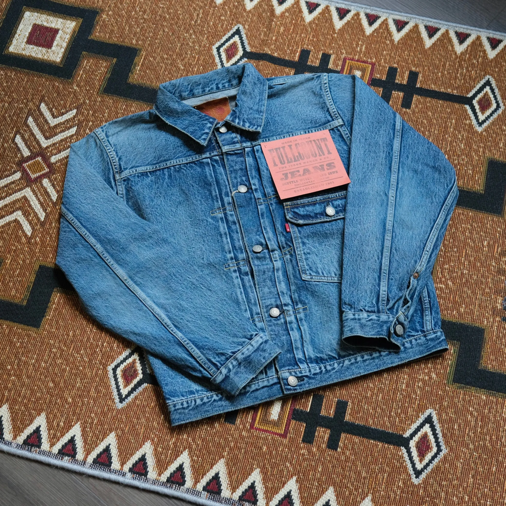 FULL COUNT Type 1 Denim Jacket (2107 Dartford)