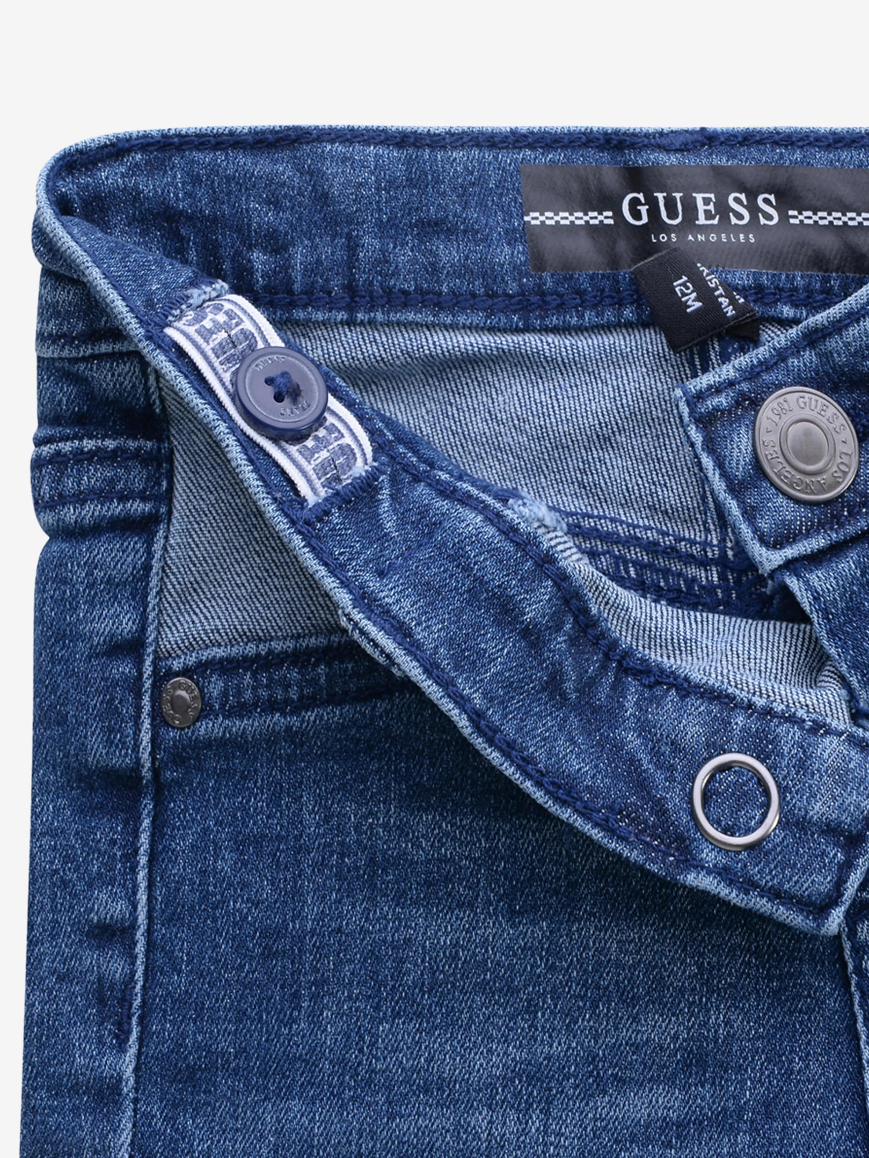 Guess Baby Boys Jeans - Cotton Denim Slim Fit Pants