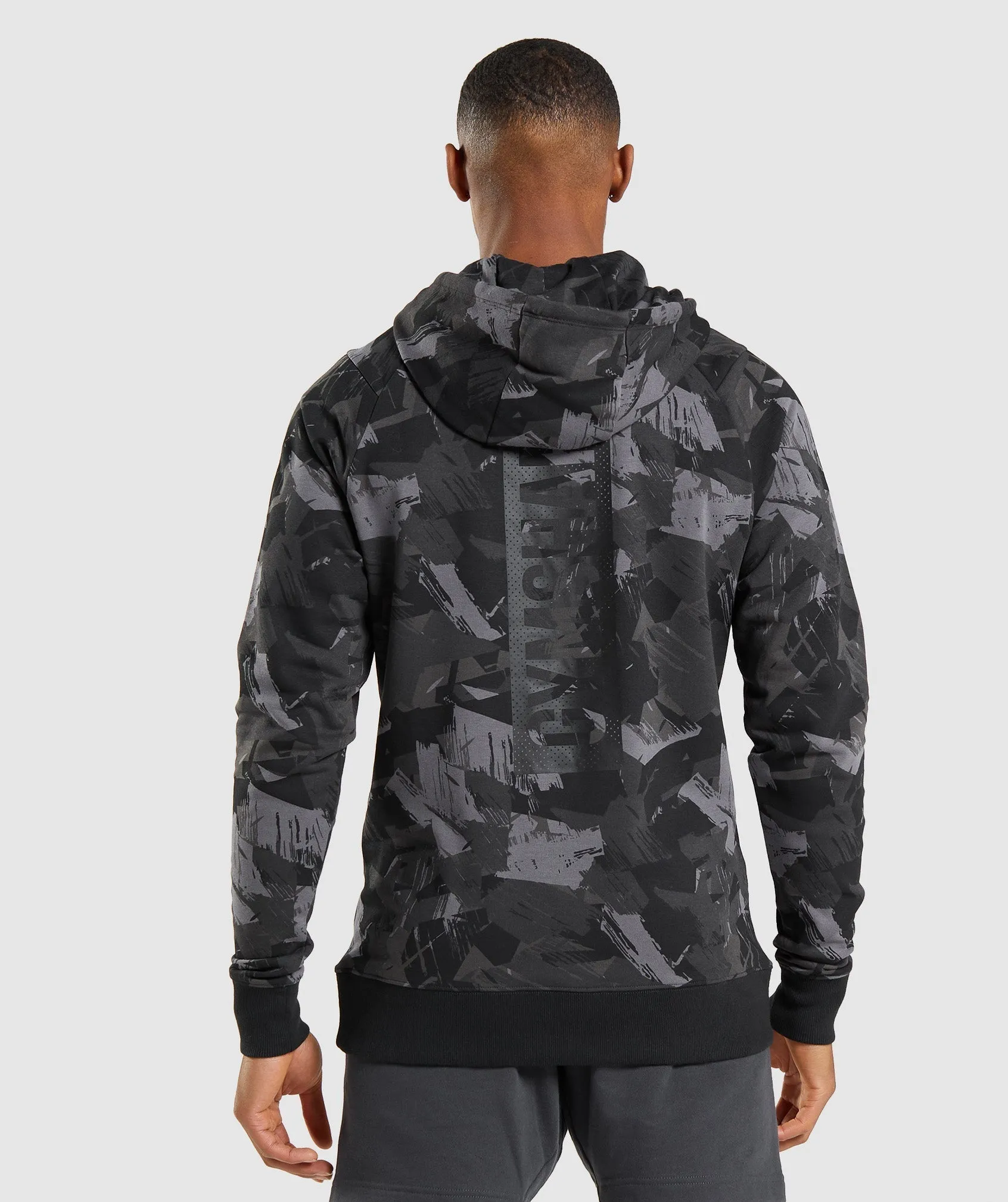 Gymshark Bold Hoodie - Grey Print