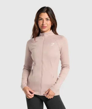 Gymshark Training Zip Up Jacket - Modern Blush Pink