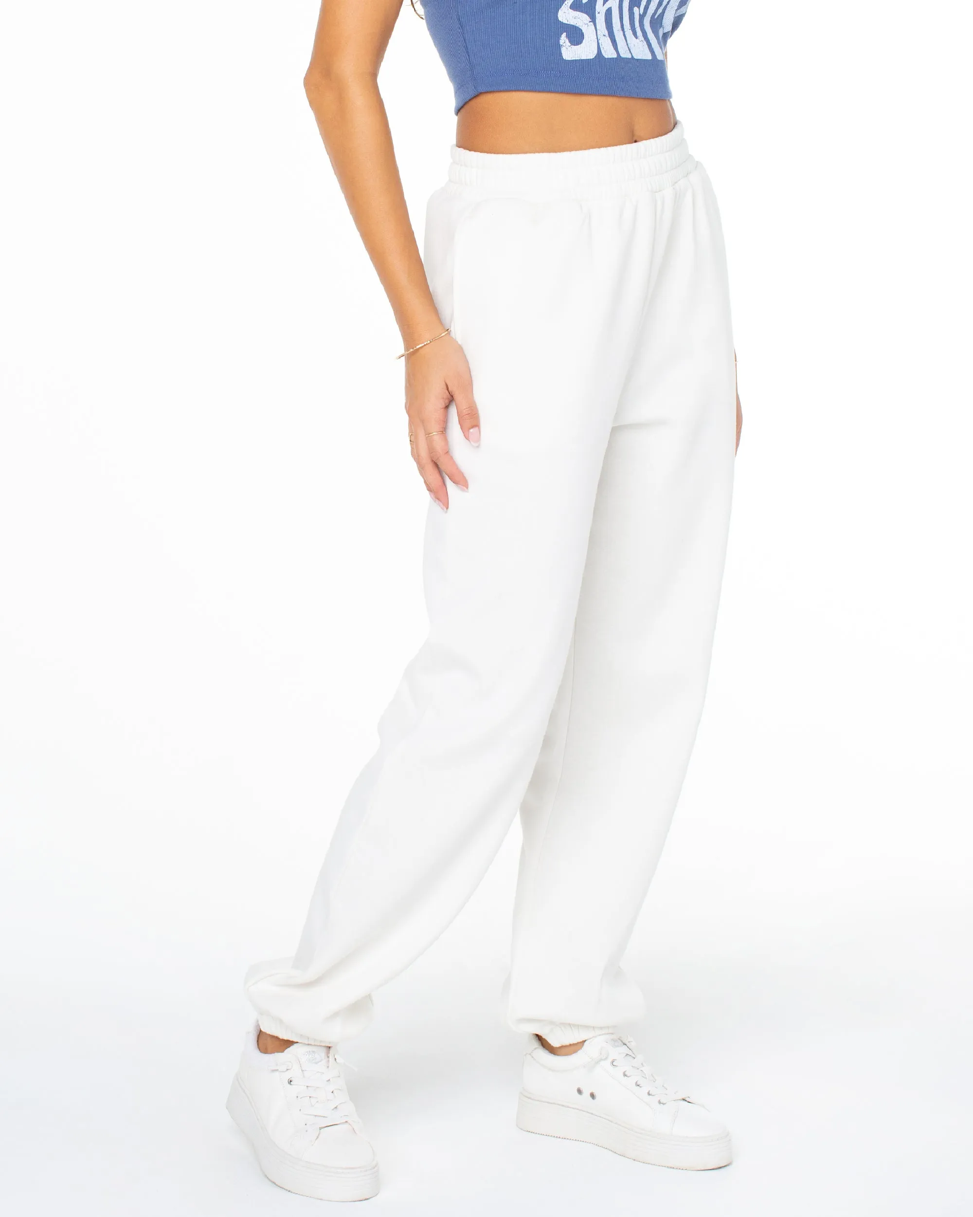 Hike Jogger Sweatpants - Cloud Dancer