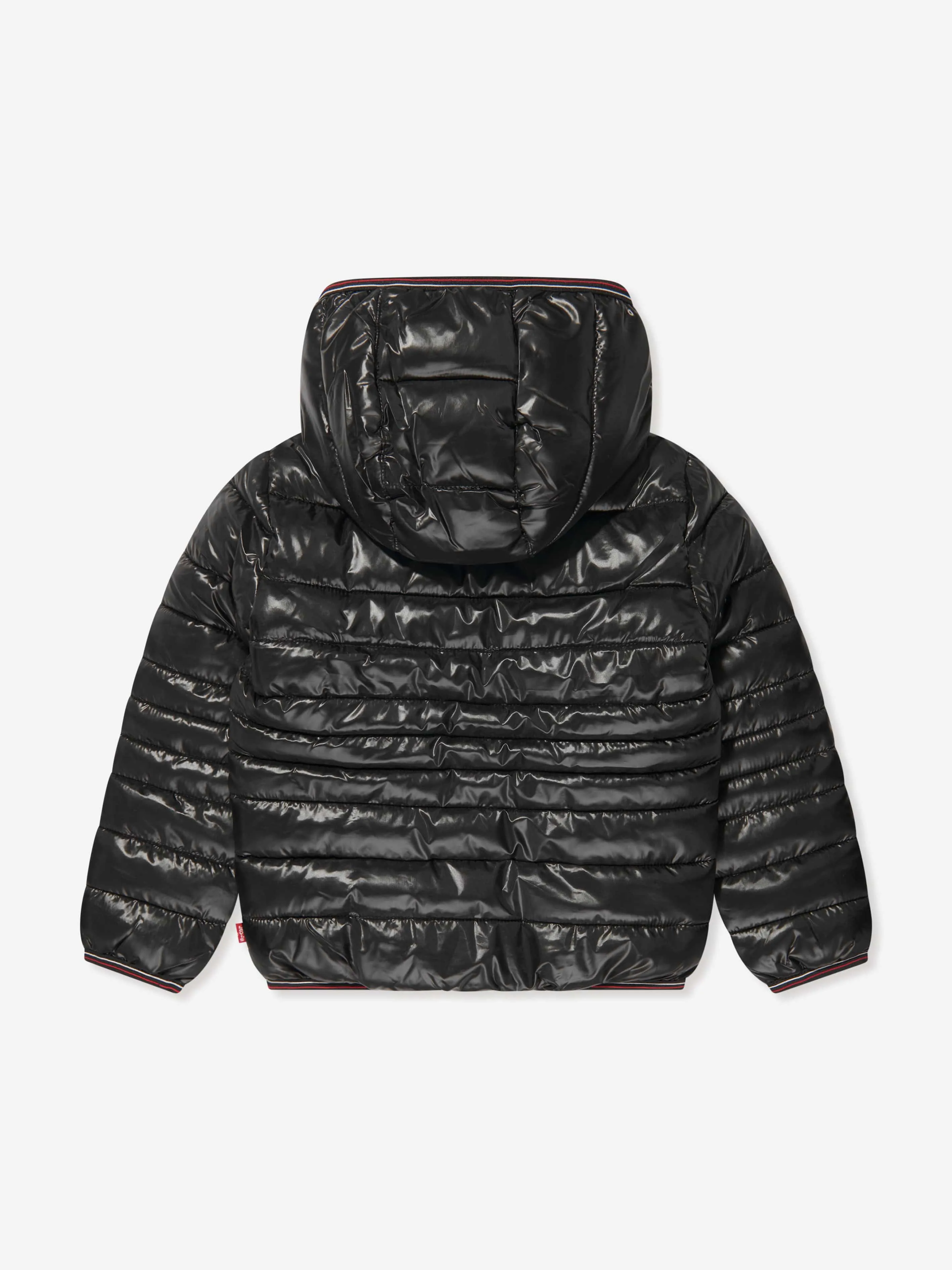 Levi's Boys Sherpa Lined Puffer Jacket in Black