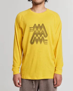 Lightweight Nuyarn Graphic Long-Sleeve Crew