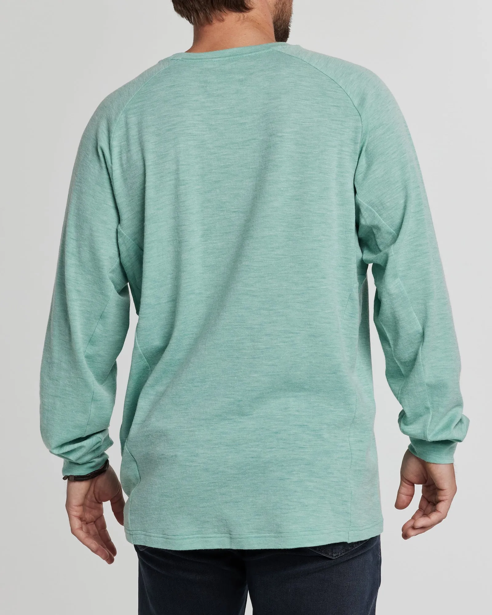 Lightweight Nuyarn Graphic Long-Sleeve Crew