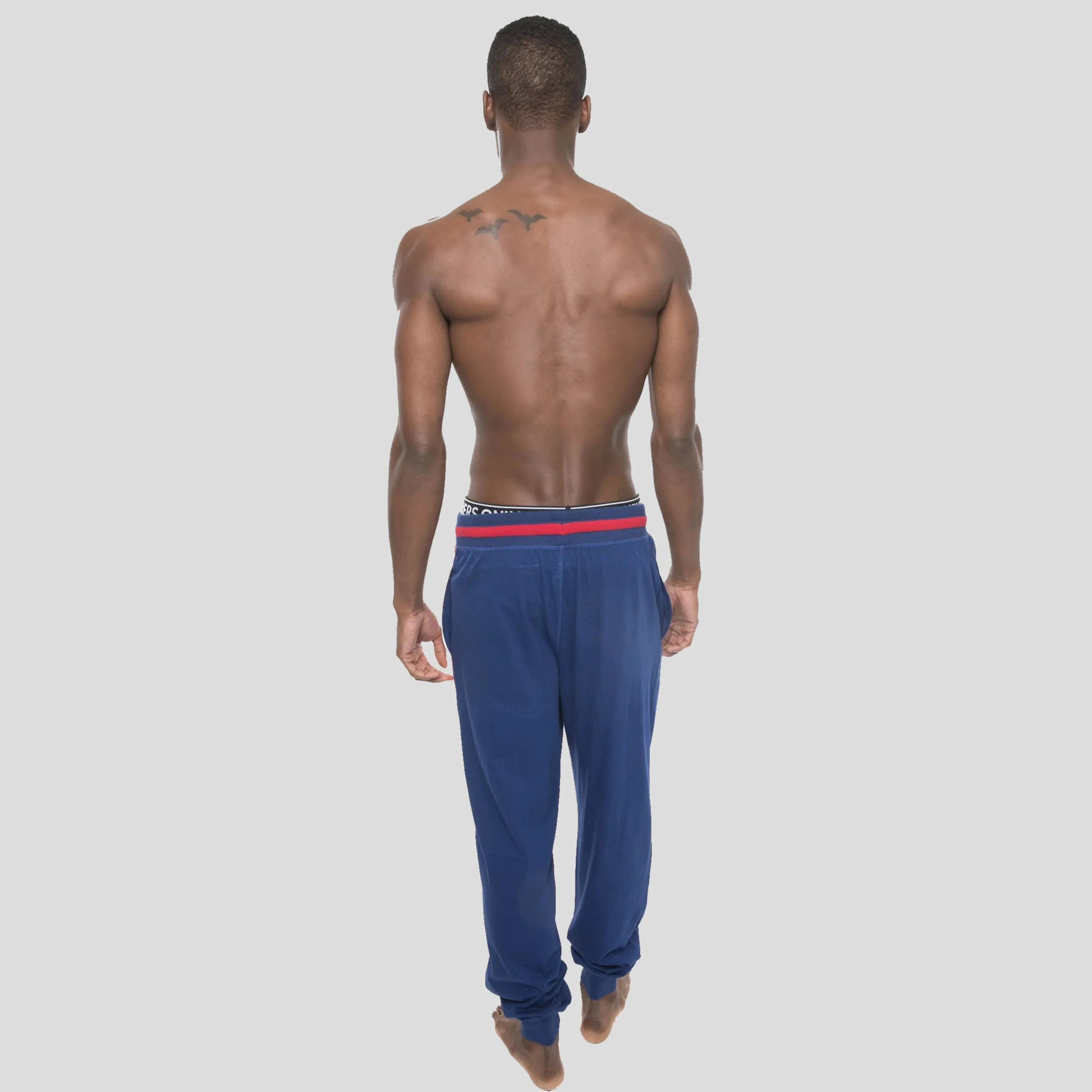 Men's Logo Leg Jersey Sleep Jogger - Royal - FINAL SALE