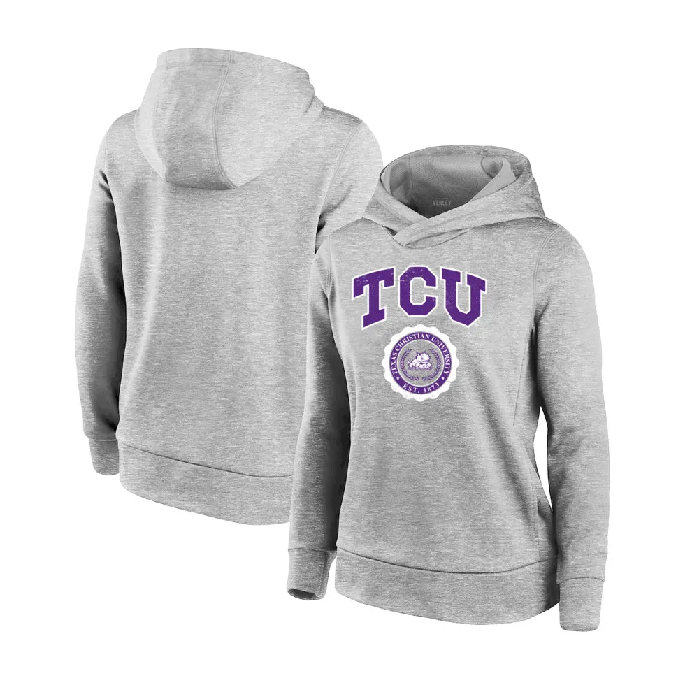 Official NCAA TCU Horned Frogs Womens Fleece Pullover Hoodie