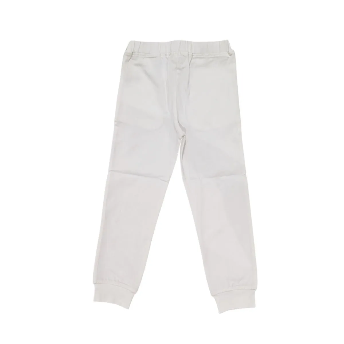 Organic Cotton Unisex Joggers- White