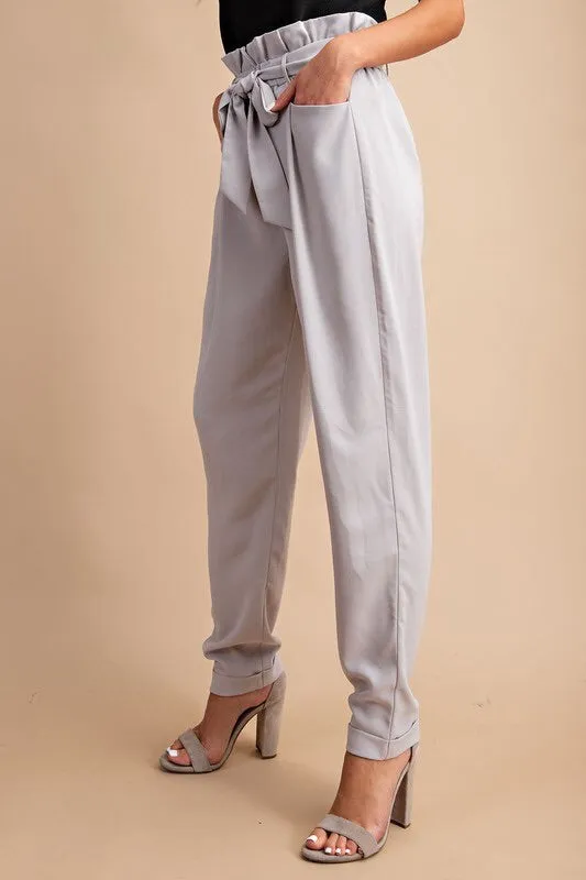 Paulina Tie Waist Trousers