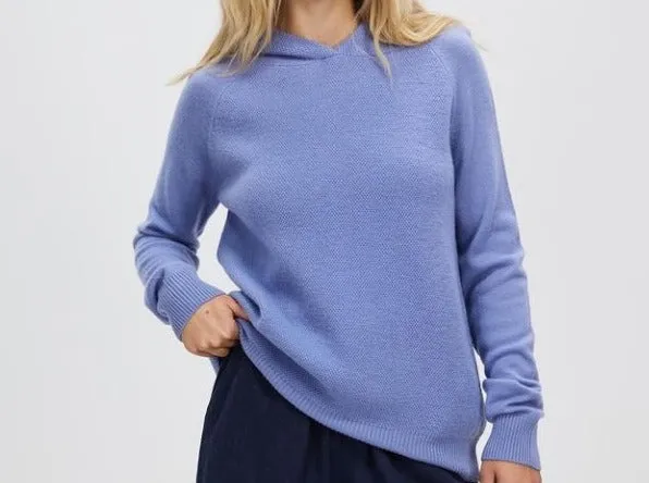 Premium Wool Pullover Jumper - Stay Warm and Stylish | Shopify Knitwear Women Wool Pullover Jumper-Blue Sally