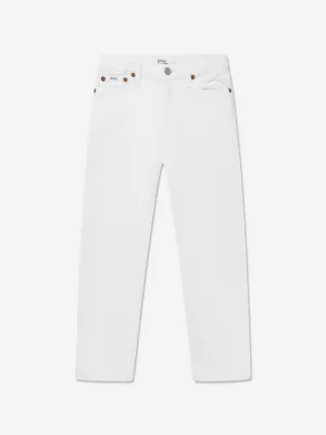 Ralph Lauren Boys Slim Fit Sullivan Jeans in White