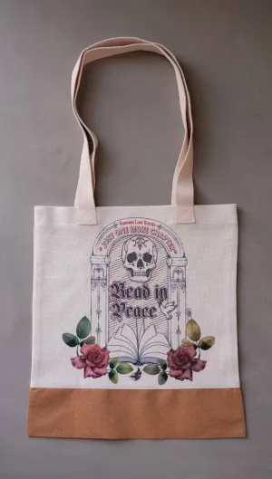 Read in Peace - Canvas Tote Bag