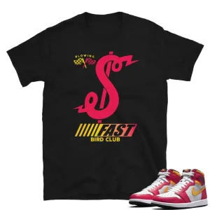 Retro 1 Fusion Red Shirt