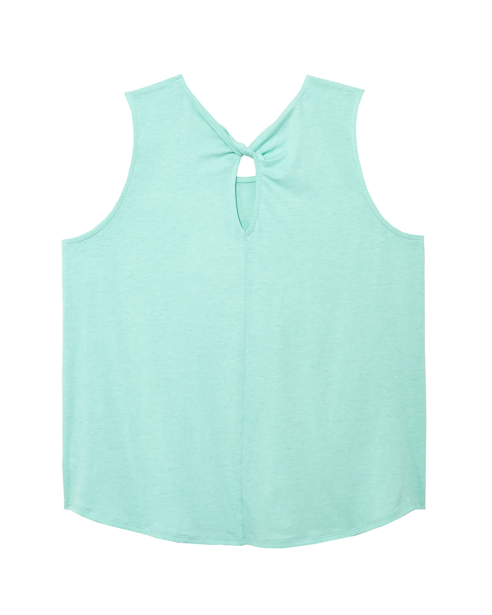 Rose Tank with Keyhole Back | Turquoise