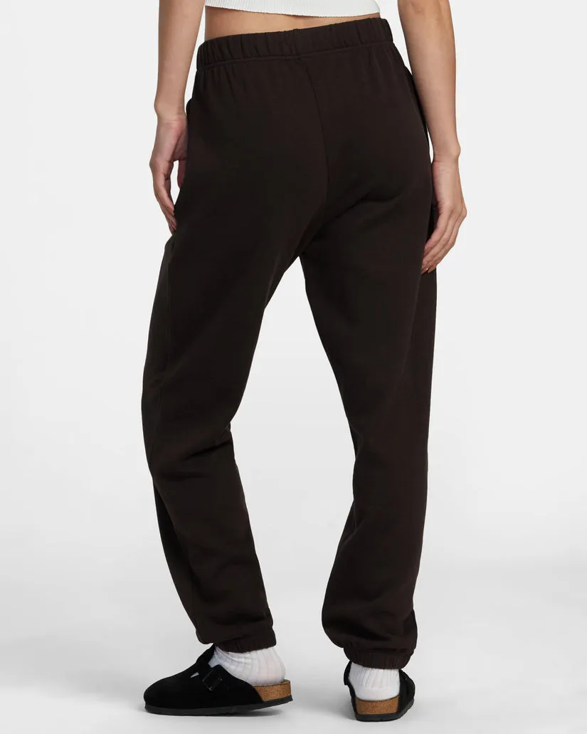 RVCA SELECTS SUNDAY JOGGERS - CHOCOLATE TORTE