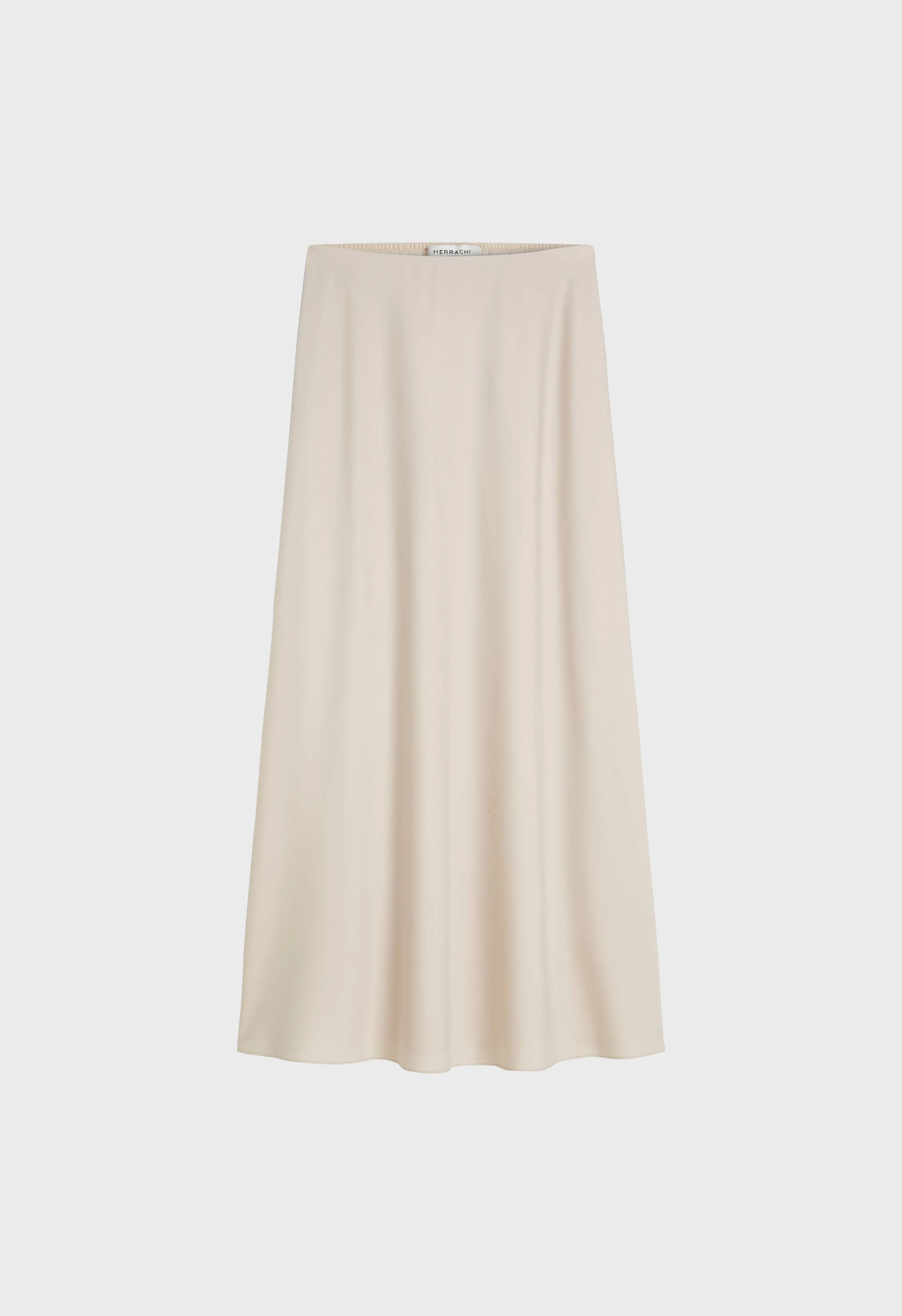 Satin Skirt | Sand