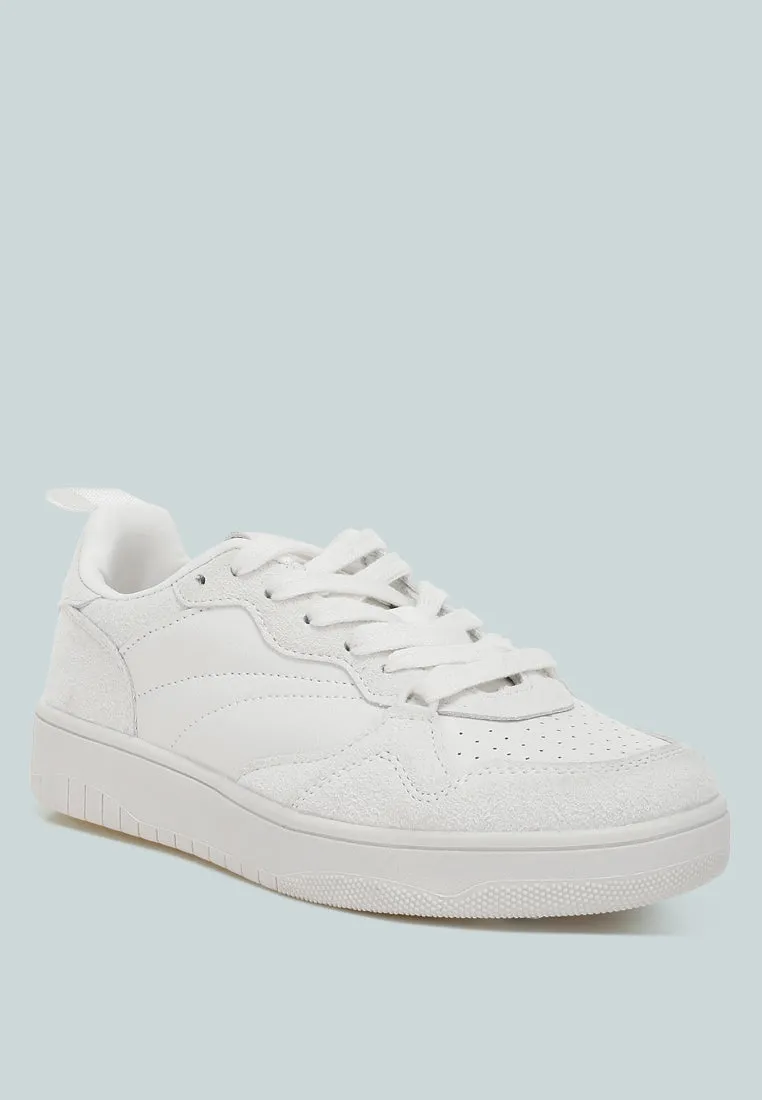 Surfer Faux Leather Casual Sneakers