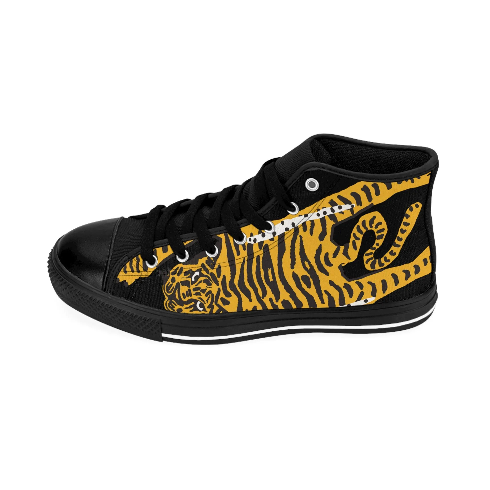 Tiger print Women's Classic Sneakers