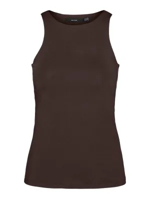 Vmbianca Sl Tank Top Noos - Bruin