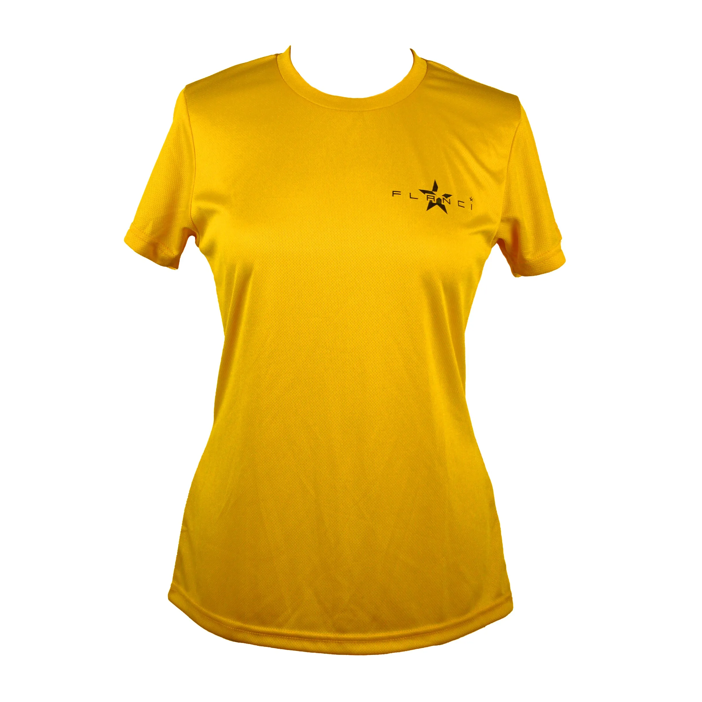 Women's T-Shirt | FLANCI Logo Hi Viz | Yellow